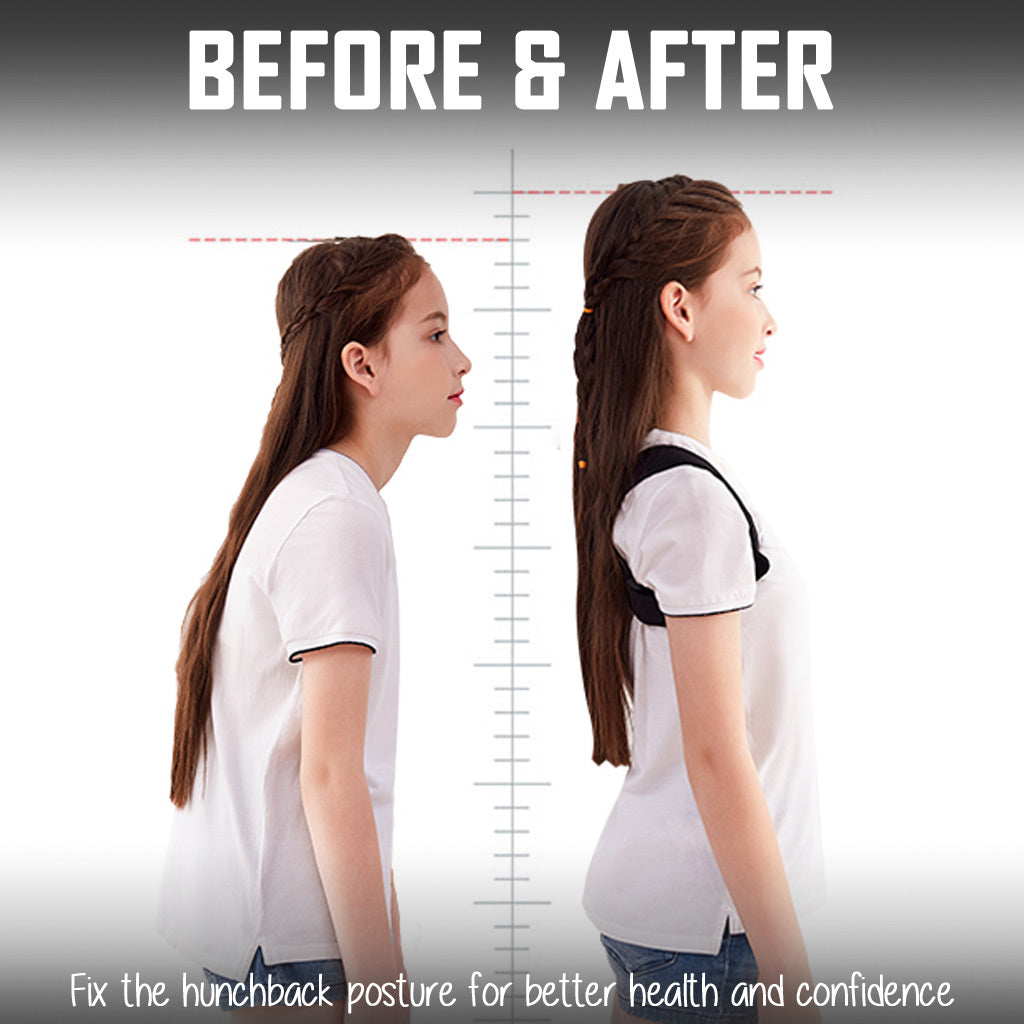 Back Posture Corrector S Adjustable Belt Strap Shoulder Spine Neck Lumbar Support Men Women Kids
