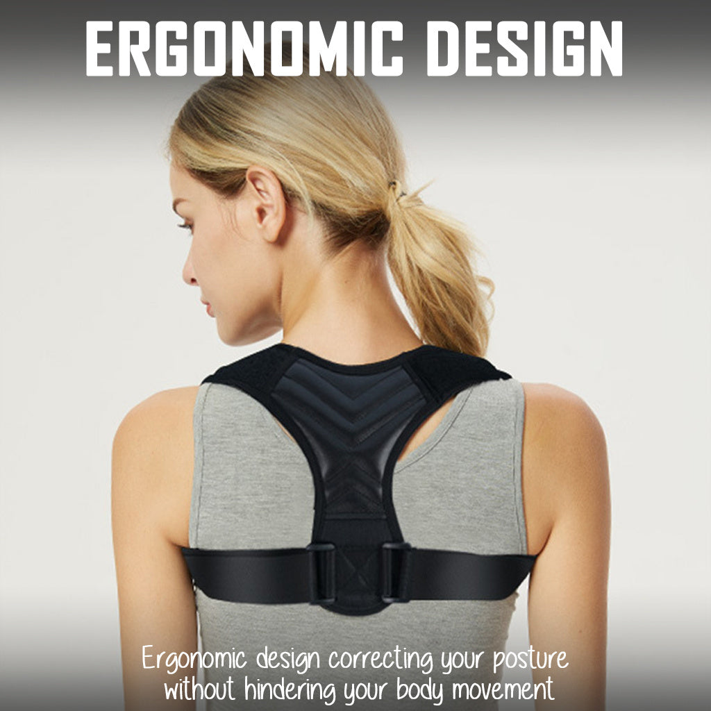 Back Posture Corrector L Adjustable Belt Strap Shoulder Spine Neck Lumbar Support Men Women Kids