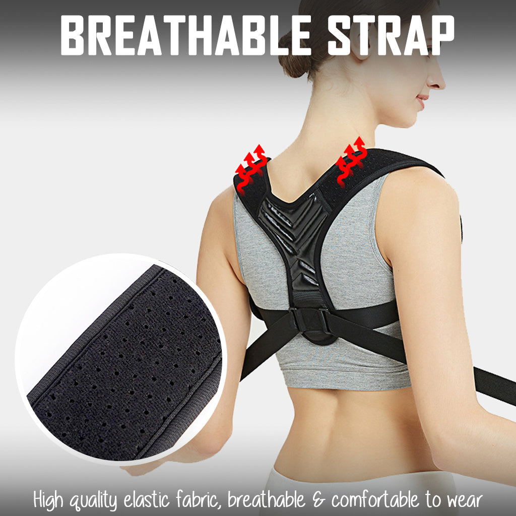 Back Posture Corrector L Adjustable Belt Strap Shoulder Spine Neck Lumbar Support Men Women Kids
