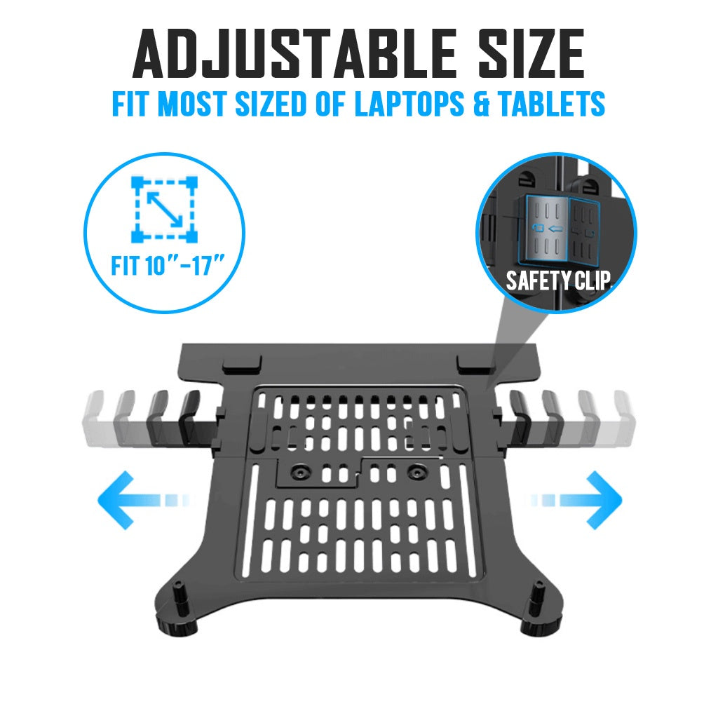 Monitor Mounting Laptop Arm Holder Tablet Mount Stand NB FP2