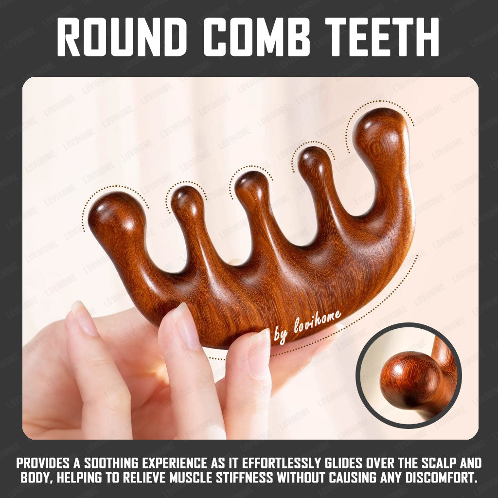 Resin D40 Meridian Massage Comb Therapy Tool