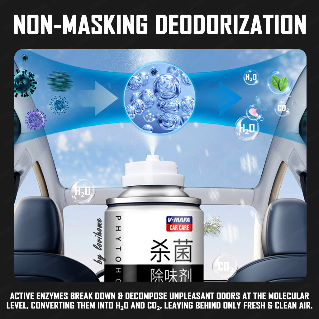 Car Odor Removal Spray 180ml Vanilla Fresh Deodorizer Air Refreshener