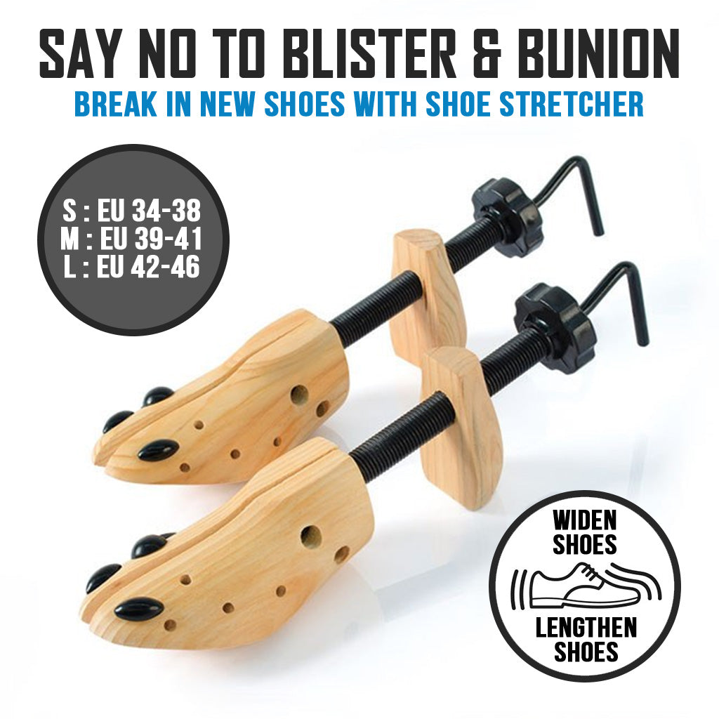 Wooden Shoe Stretcher - Shoes Expander Shaper Shoekeeper