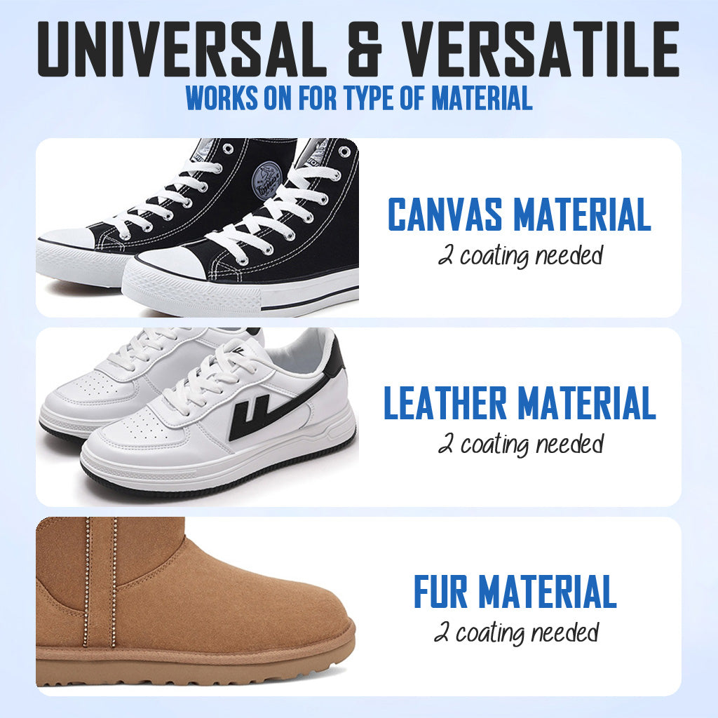 Nano Water Repellent SpraY Shoe Sneaker Fabric Protector Anti Mud Dirt Rain Proof Waterproof Coating