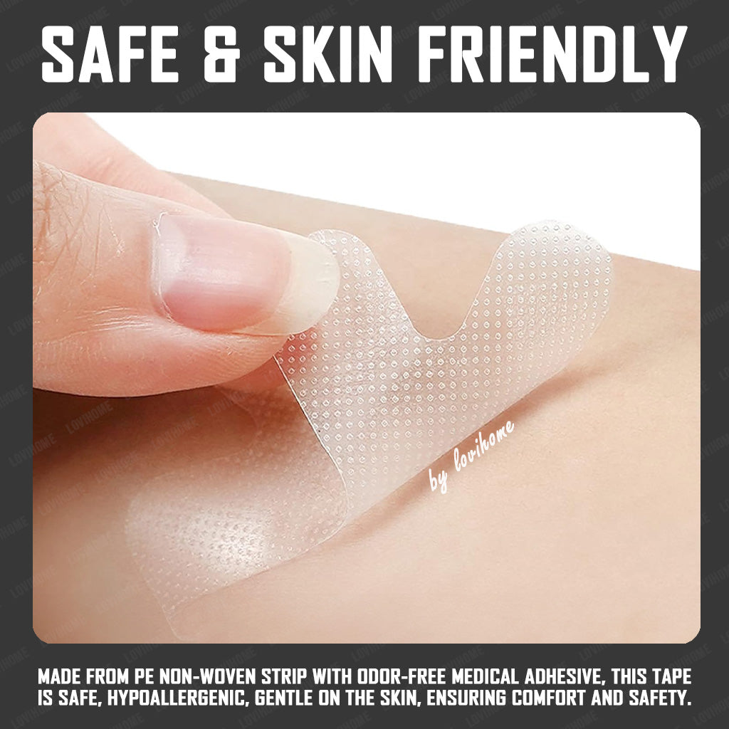 30pcs Mouth Breathing Corrector Tape Anti Snoring Stickers Sleep Patch Nose Breathing Strip