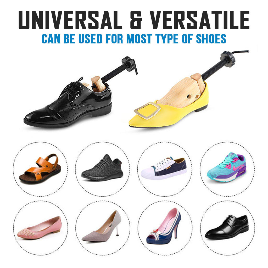 Wooden Shoe Stretcher - Shoes Expander Shaper Shoekeeper