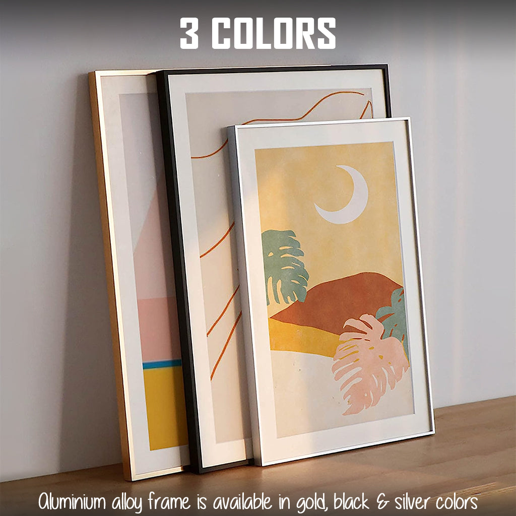 Wooden Picture Frame - Wall Art Poster Painting Photo Hanging Stand Desk Table Decor A3 A4 6R 8R 30x40cm