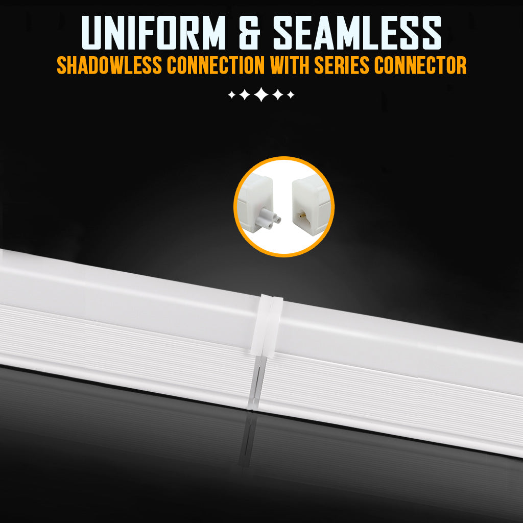 T5 LED Tube Light Set Warranty 2Y - Bright Comfortable Warm Lighting Bar Kitchen Room Ceiling Cove Lamp Connector