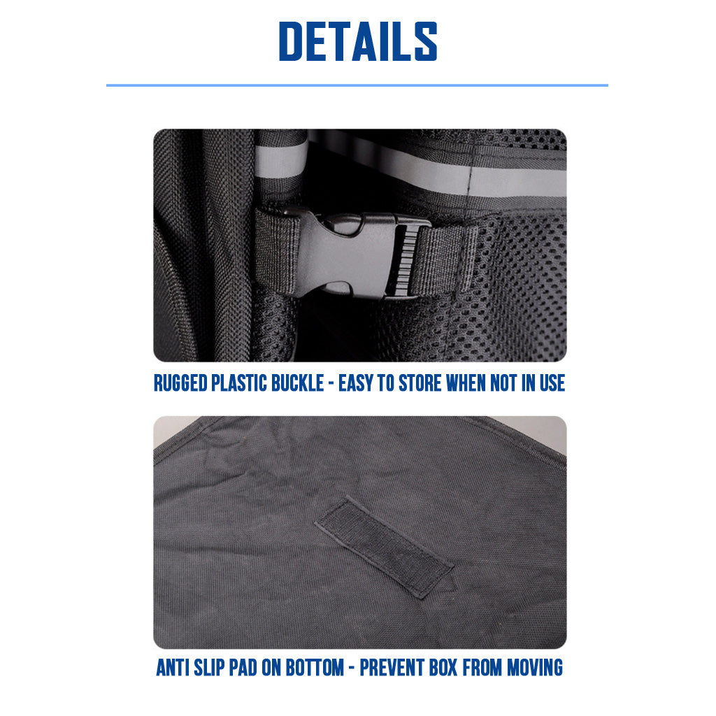 Foldable Waterproof Car Boot Organizer Portable Vehicle Storage Box Automobile Trunk Accessory Organiser