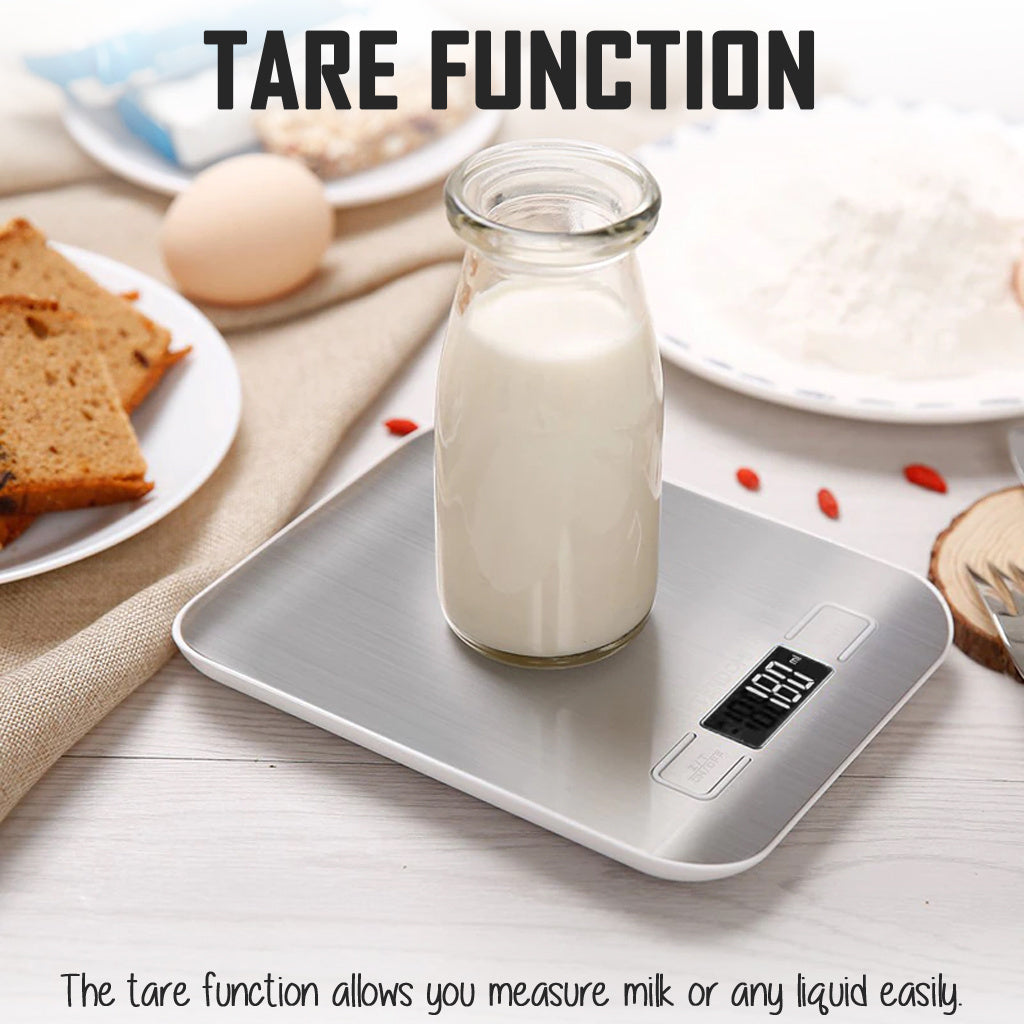 Kitchen Digital Stainless Steel Weighing Scale Food Weight Measuring Machine Cooking Baking Tools Kitchenware