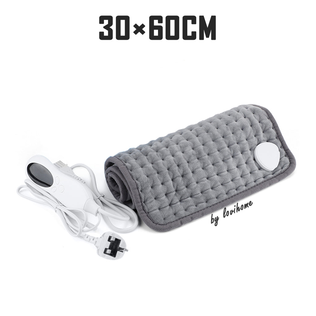 Electric Heating Pad 30x60cm Back Neck Massager Menstrual Pain Relief Travel Shoulder Waist Arm Warm Stomach Massage Heat