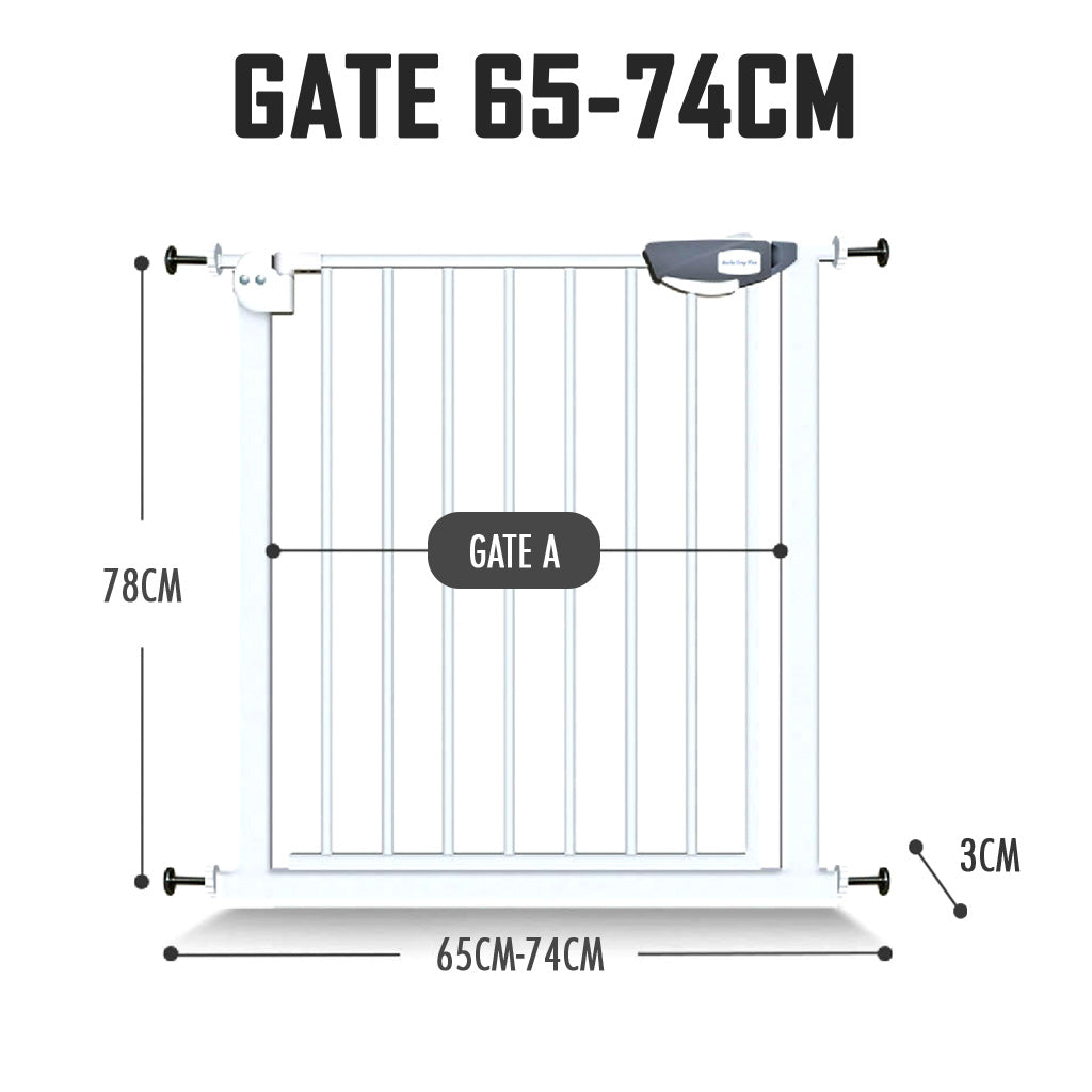 Baby gate for bedroom door best sale