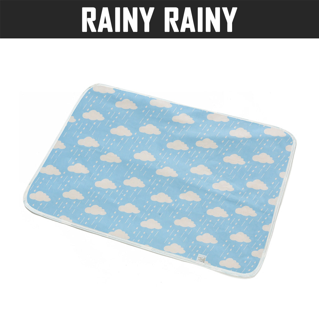 WATERPROOF DIAPER CHANGING MAT 80x110CM RAINY RAINY