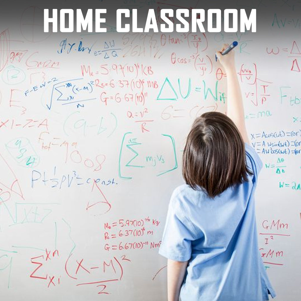 PVC Whiteboard Wall Sticker Writing Drawing Memo Chalk Board School Classroom
