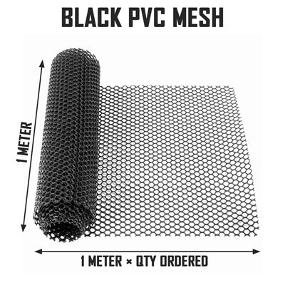 PVC Plastic Black Mesh Window Gate Door Pet Cat Proof Bird Net Multipurpose Safety Protective Netting Barrier