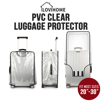 PVC Luggage Transparent Cover 20 Inch Waterproof Plastic Protector Suitcase & Bag Travel