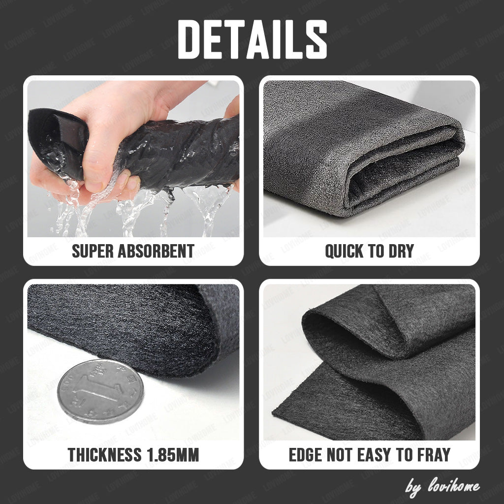 Streak Free 30x30cm Magic Watermark Free Glass Cleaning Cloth