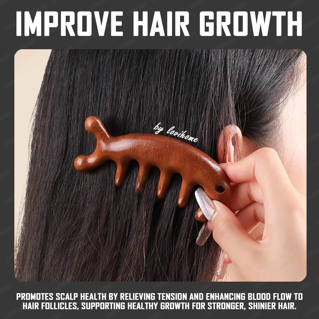 Resin D40 Meridian Massage Comb Therapy Tool