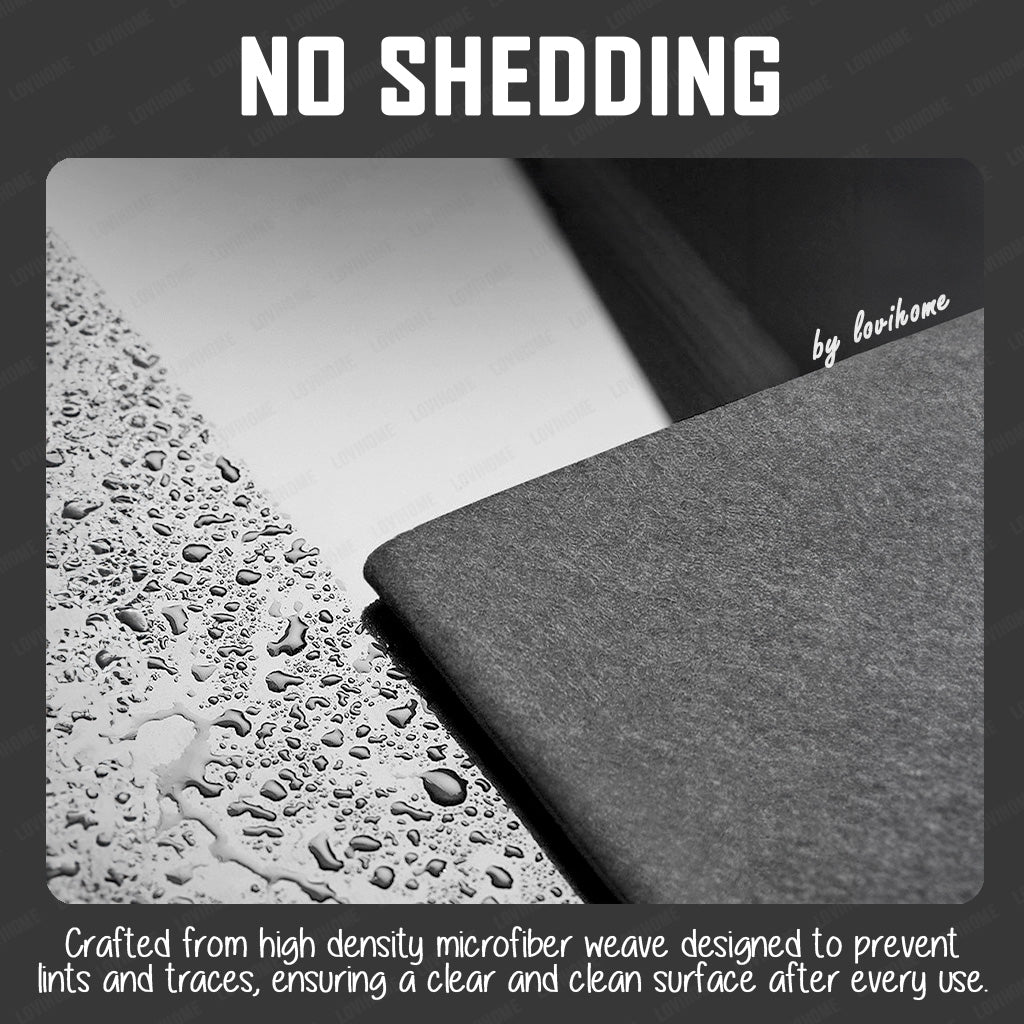 Streak Free 30x30cm Magic Watermark Free Glass Cleaning Cloth