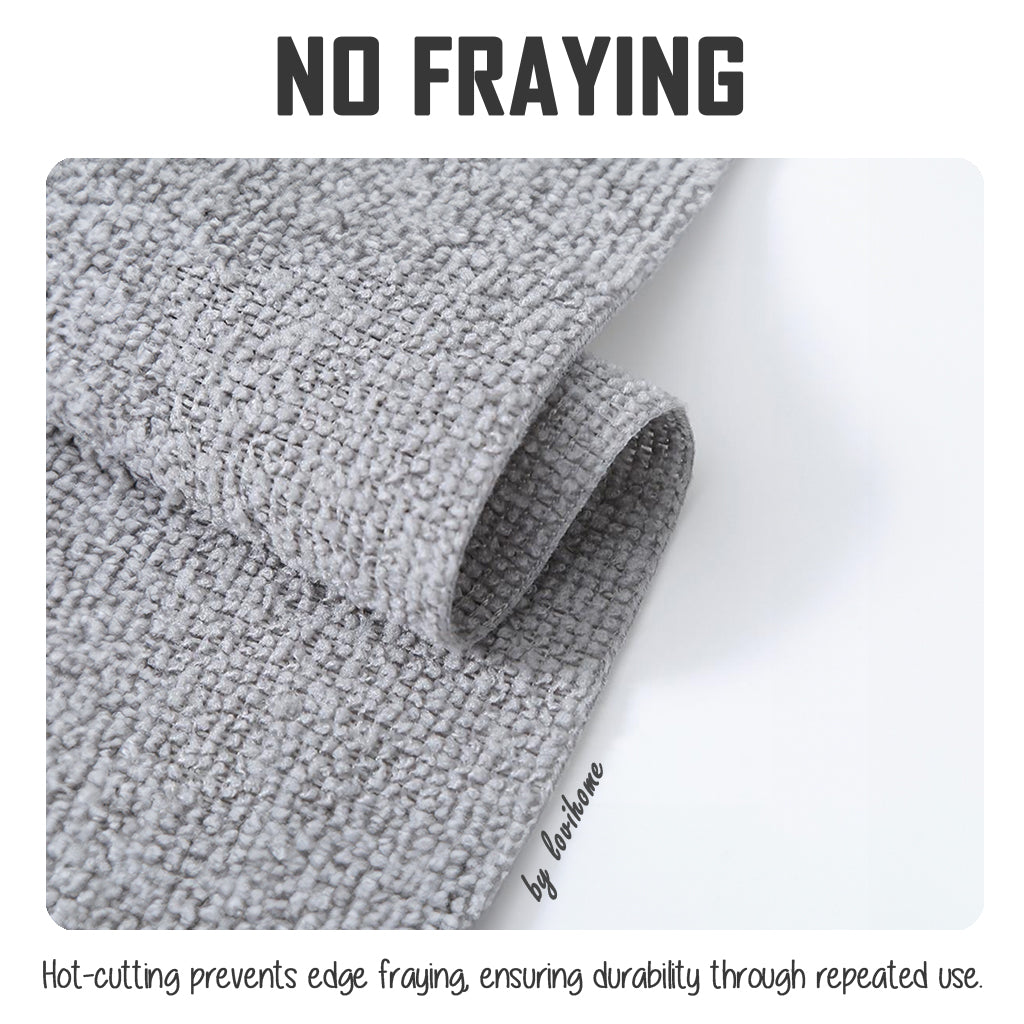 Disposable Microfiber Cleaning Cloth 2 Box Grey 20pcs Kitchen Wipe Table Towel