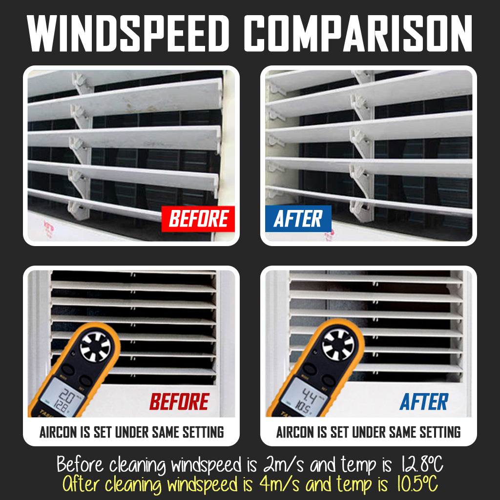 SG Aircon Cleaning Spray Odor Remover Air Conditioner Cleaner