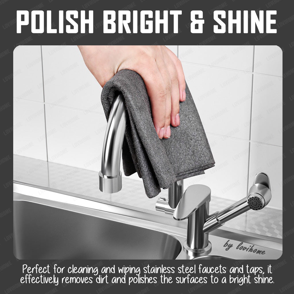 Streak Free 30x30cm Magic Watermark Free Glass Cleaning Cloth