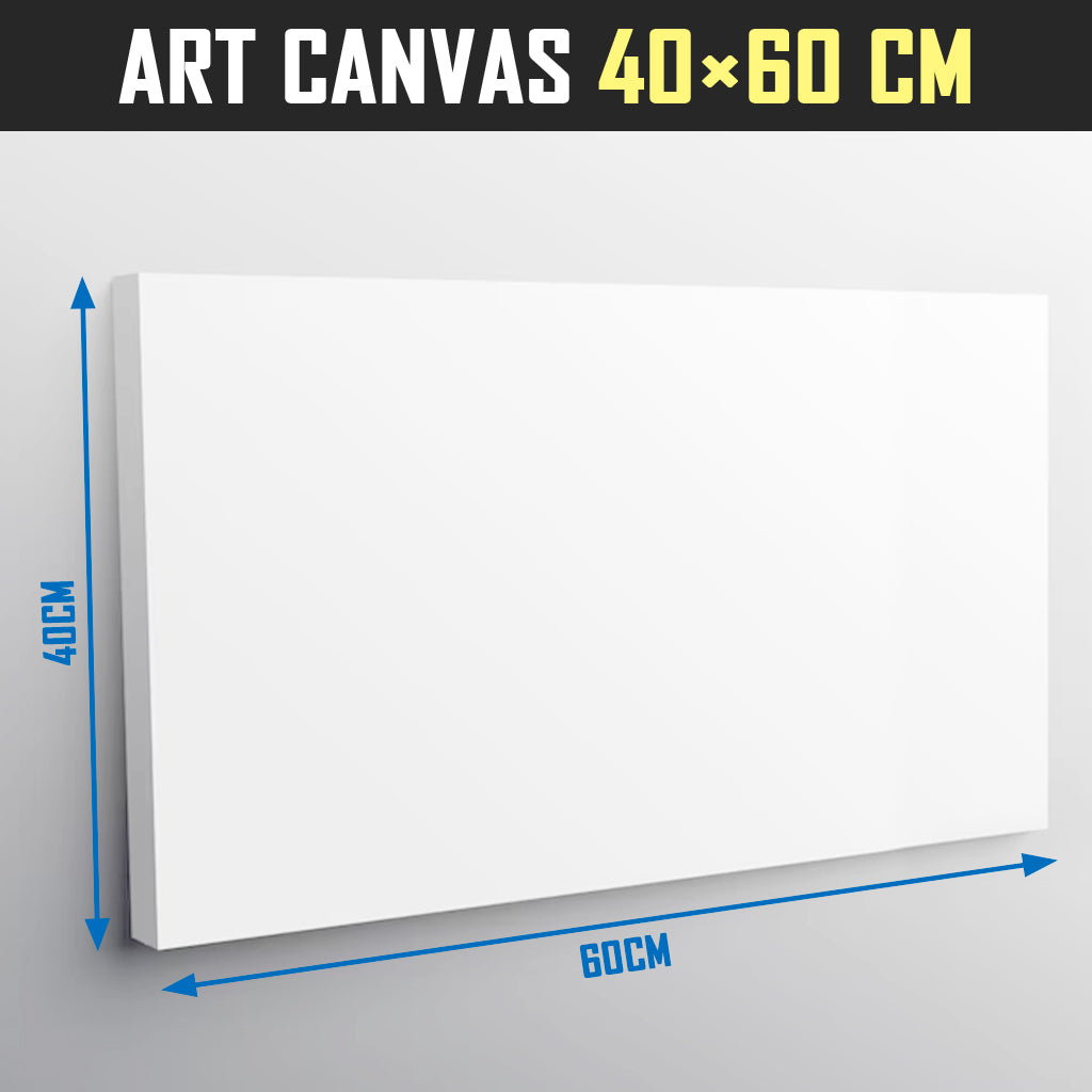 White Plain Cotton Art Canvas 40x60cm Wooden Frame Painting Drawing Board Supplies DIY Wall Picture Poster