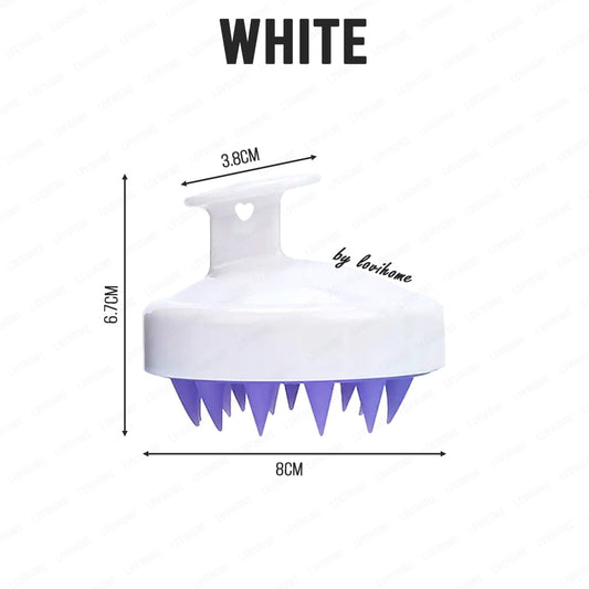 Scalp Shampoo Massage White Brush Detangle Hair Comb Head Massager