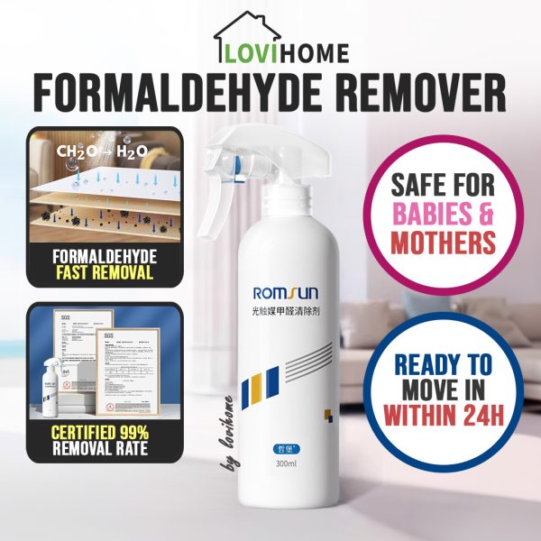 formaldehyde remover spray