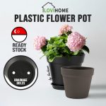 plastic flower pot