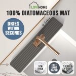 diatomaceous earth bath mat