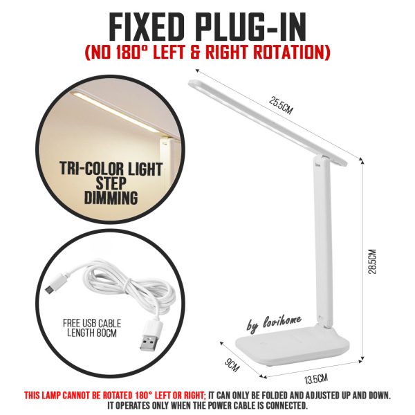 dimmable LED desk lamp