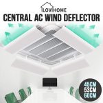 cassette AC wind deflector