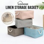 linen storage basket